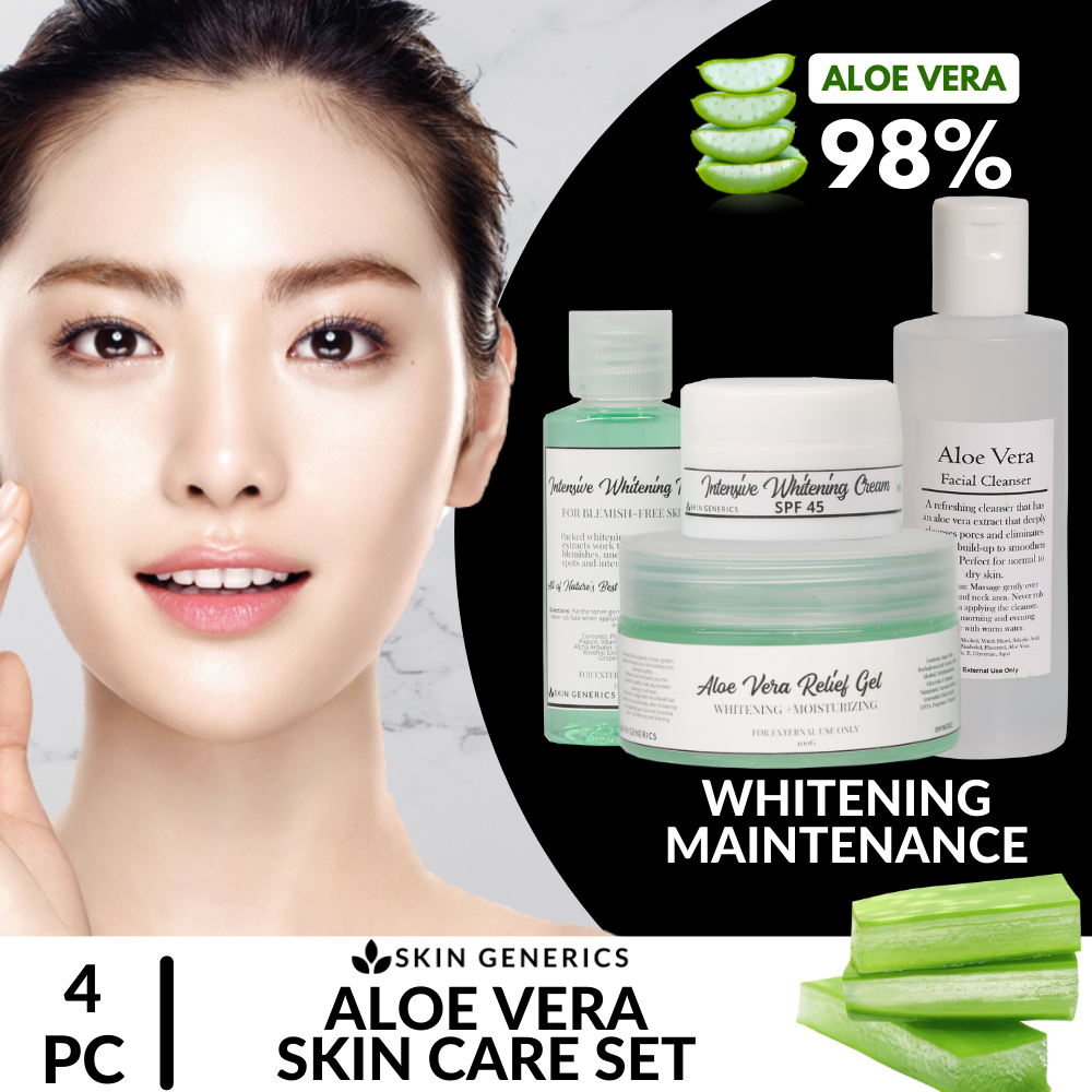 Aloe Vera Skin Care Set Skin Generics Aloe Vera Skin Care Set Complete Solution Blackhead 3990