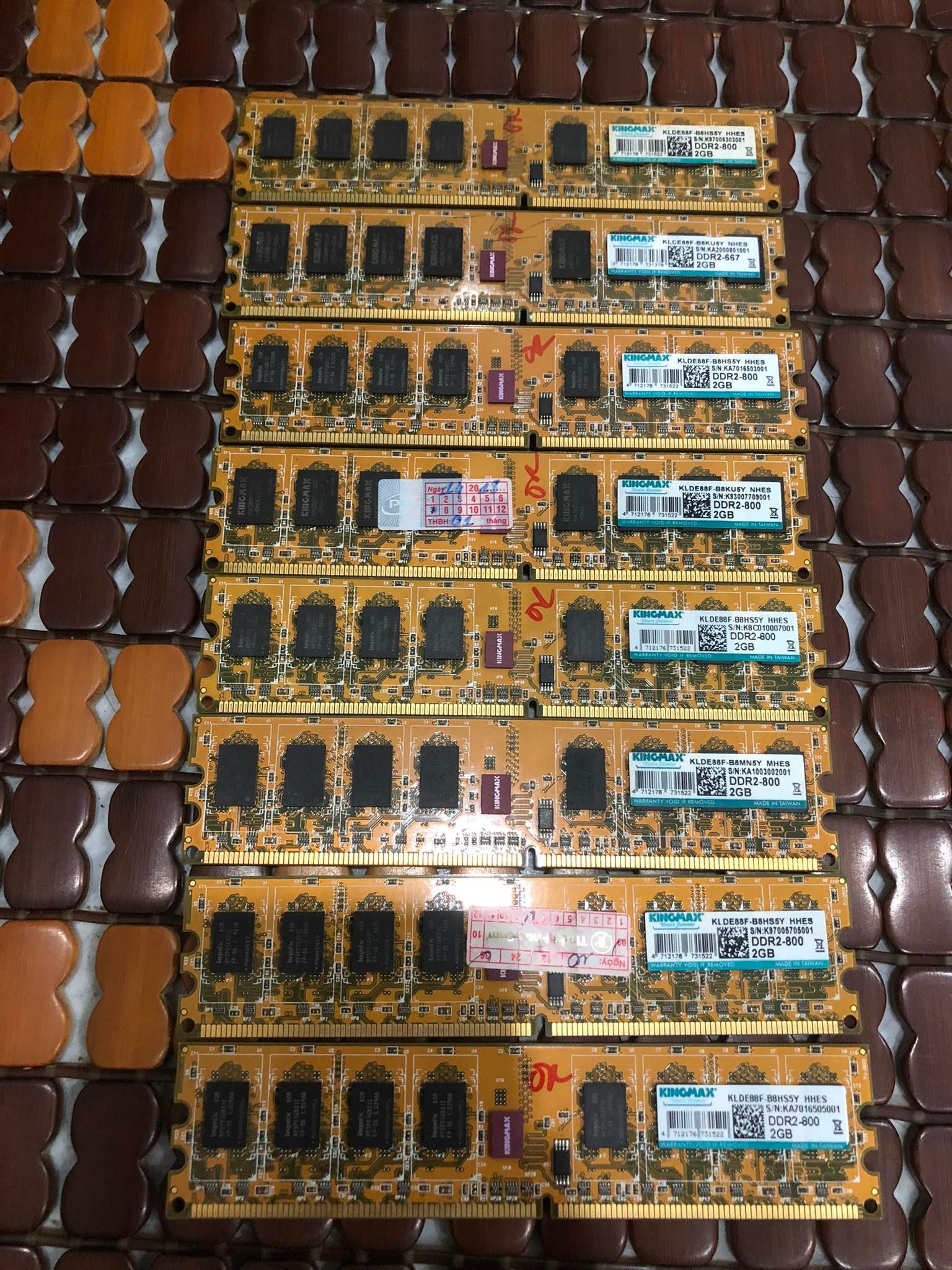 Ram ddr2 2gb pc gắn main g31, g41