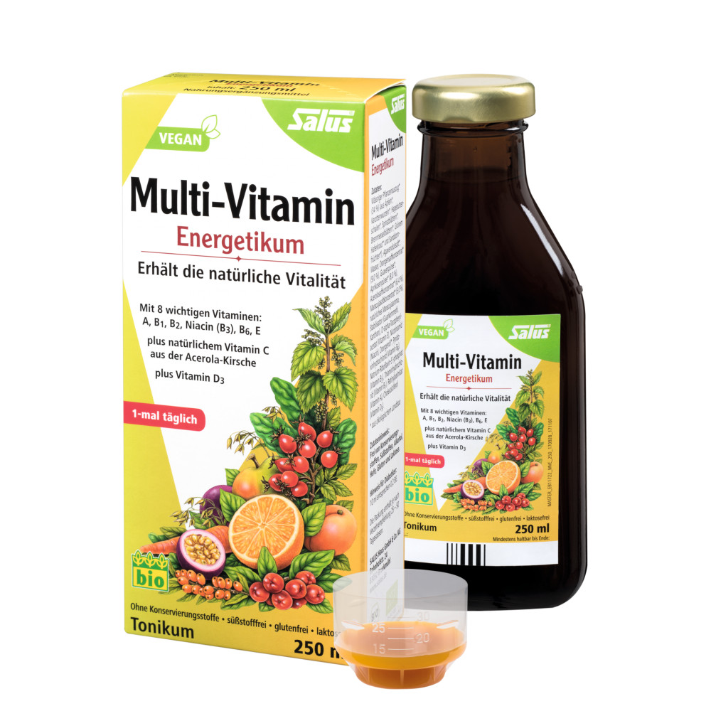 Siro tổng hợp bổ sung Vitamin hữu cơ 250ml - Salus