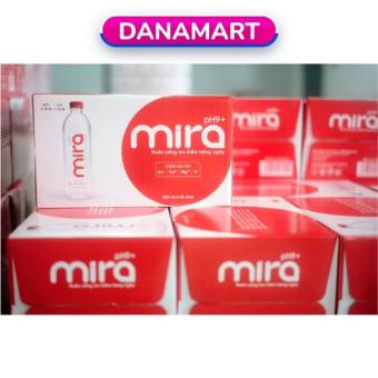 Thùng 24 Chai Nước Ion Kiềm Mira Tav pH9+ Giàu Khoáng Chất, An Toàn Sức Khỏe