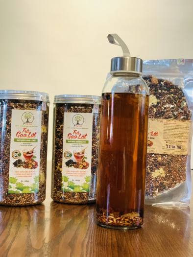 TRÀ GẠO LỨT ĐẬU ĐEN XANH LỒNG - NGÔ MÍCH