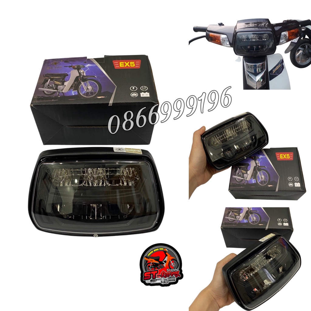 Pha Led 2 Tầng Zhipat Cho Honda Dream Bản Sport Edition Chính Hãng !