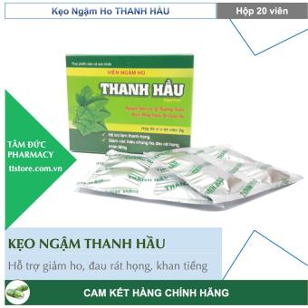 Kẹo Ngậm Ho Thảo Dược THANH HẦU [Hộp 20 viên]
