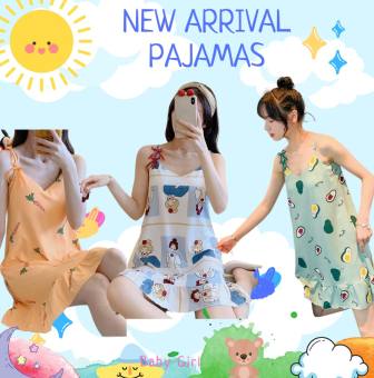 Váy Ngủ 2 Dây Cao Cấp - Đâm Ngủ Thun Lụa Sữa Tặng Kèm Bịt Mắt + Miếng Lót Ngực