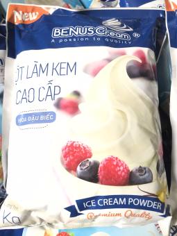 Bột làm kem tươi Cao Cấp - Kem Hoa Đậu Biếc