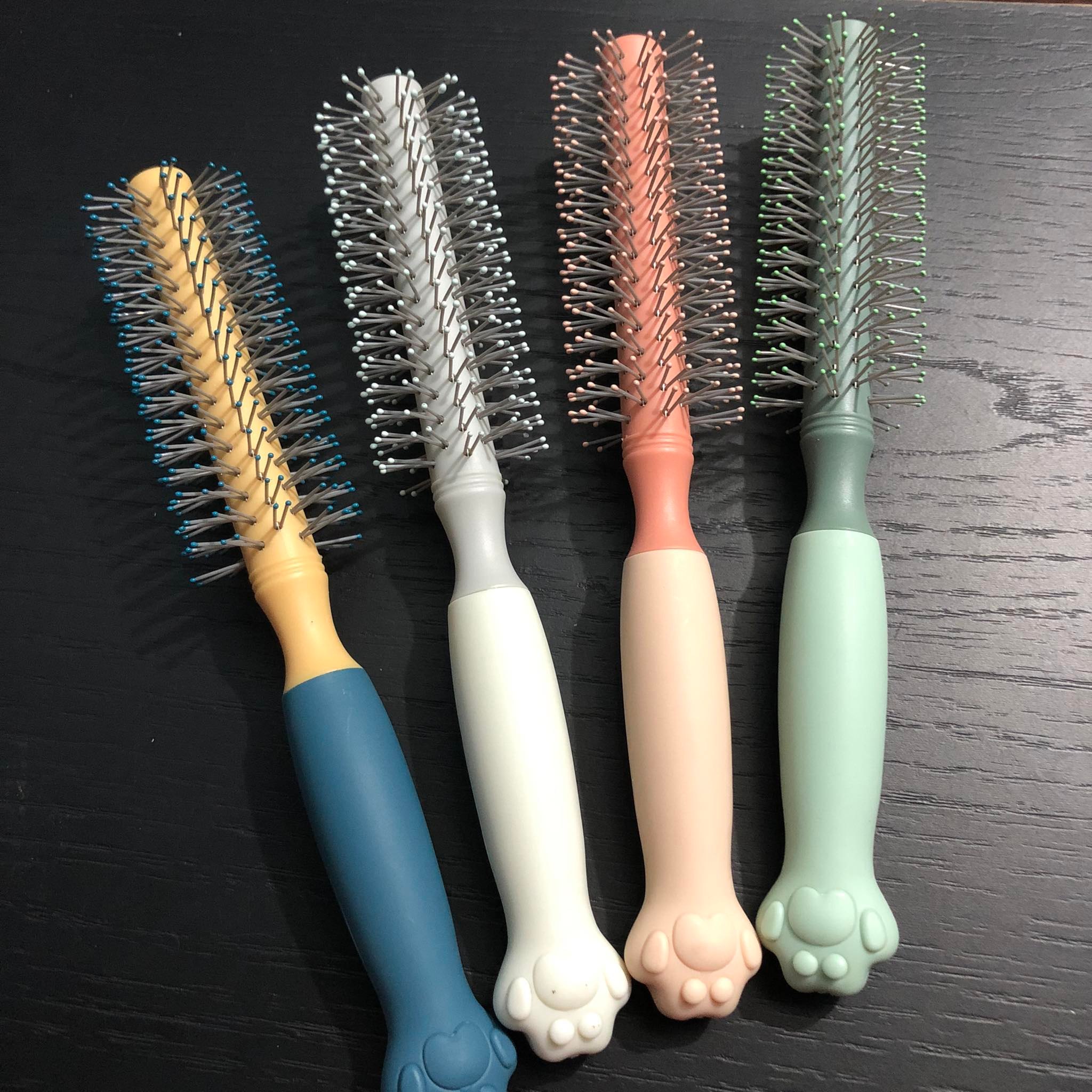 Lược cuốn tóc tròn đa năng dễ thương tiện dụng