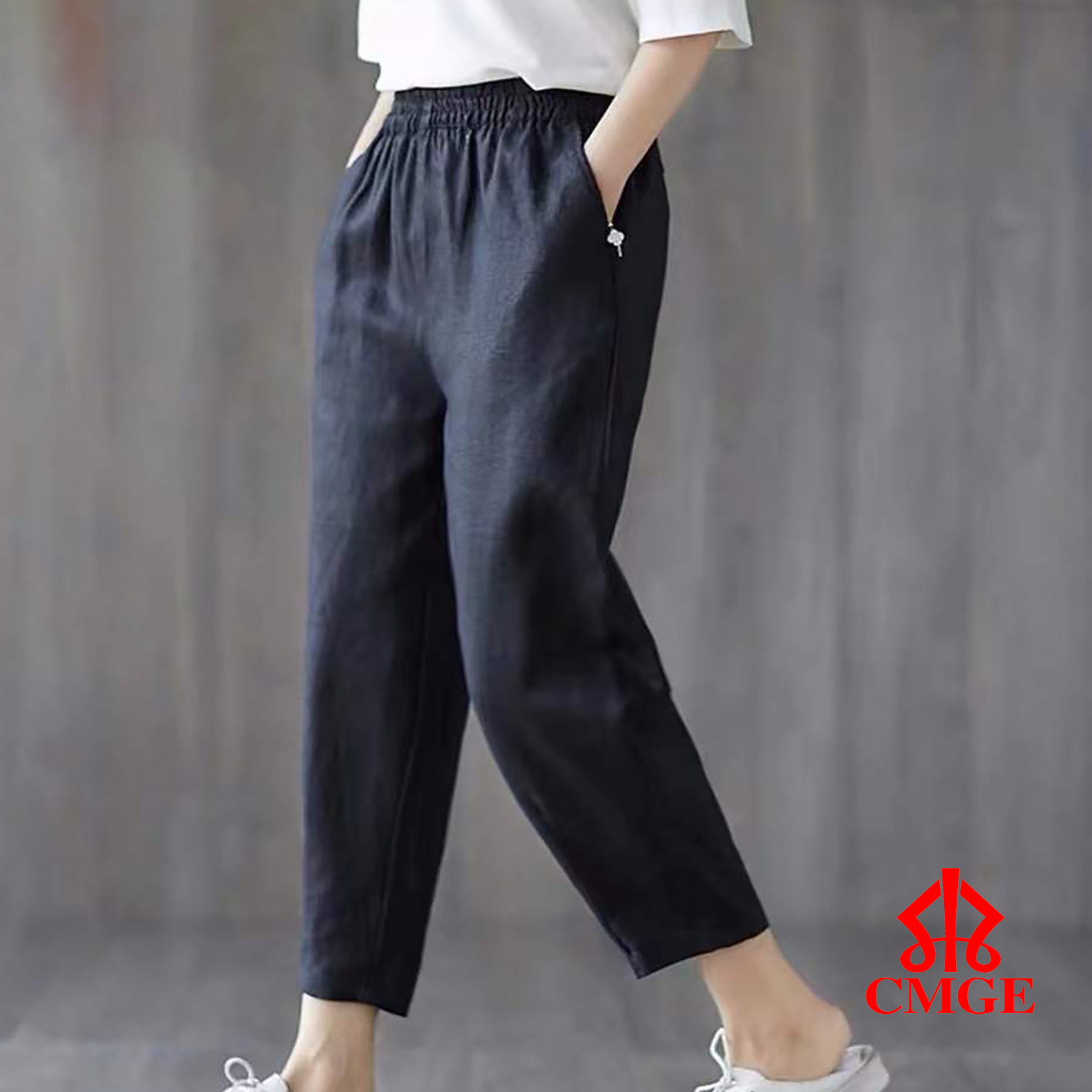 Buy Linen Pants For Women Plus Size online