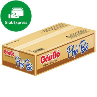 Phở Bò Gấu Đỏ Thùng 30 gói 65g