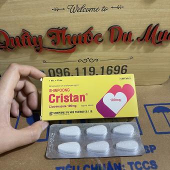 Viên đặt phụ khoa Cristan Hàn Quốc vỉ 6 viên