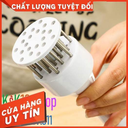 Dụng cụ l&agravem mềm thịt xăm da heo quay gi&ograven. Dụng cụ xăm thịt loại lớn 21 kim.