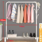 Garment Rack with Shelf - Brand Name (if available)