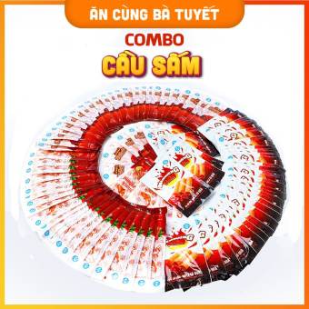 COMBO CẦU SẤM : 30 snack NEM NƯỚNG phên +30 snack SASHIMI+30 snack BÒ KOBE snack đồ ăn vặt- ĂN CÙNG BÀ TUYẾT