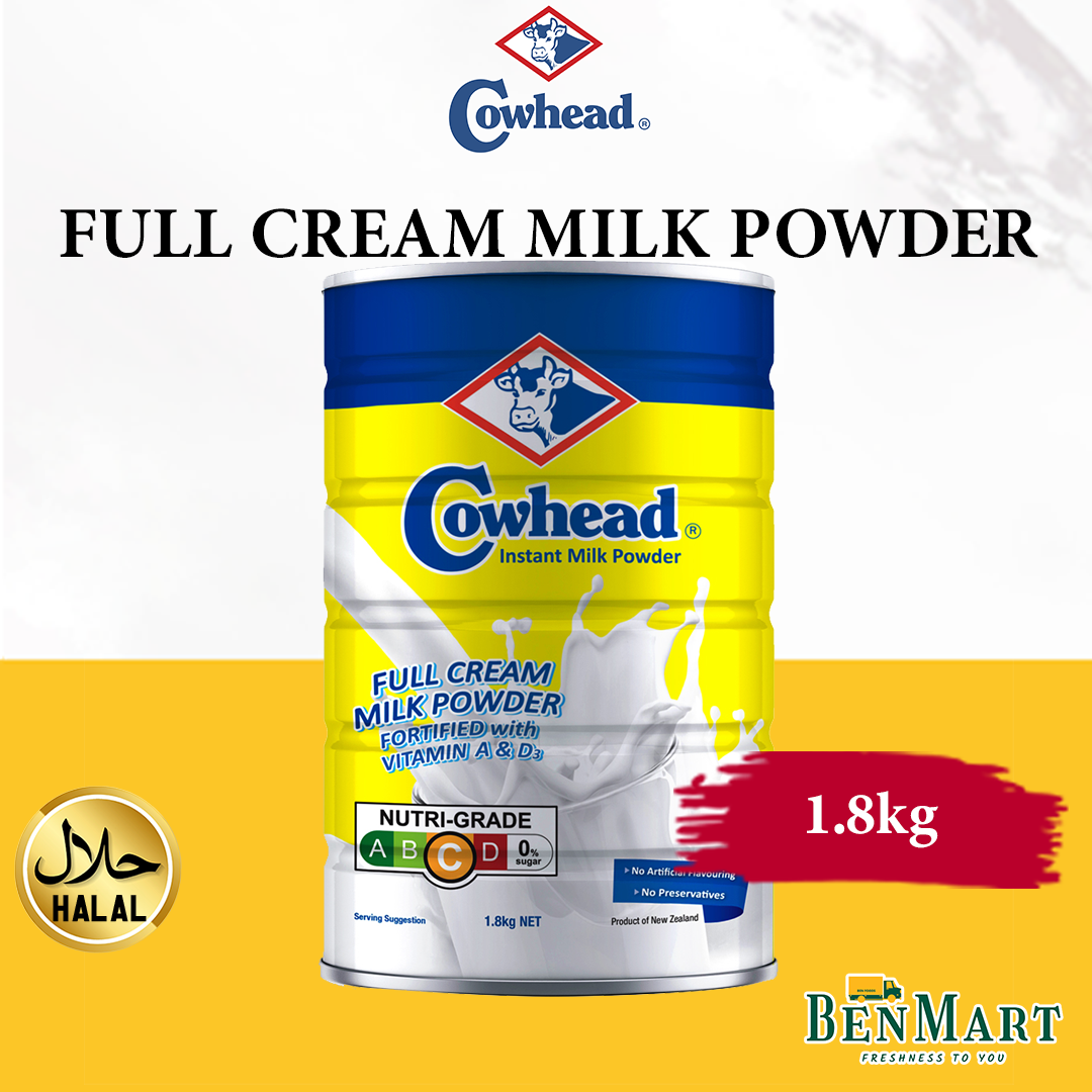 New Breeder's Milk 2.5kg値下げ BenMart Dry] Cowhead Full Cream Milk Powder 2.5kg - Halal