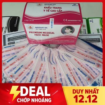 Khẩu trang y tế 4 lớp kháng khuẩn Khánh An tiệt trùng bọc riêng từng cái