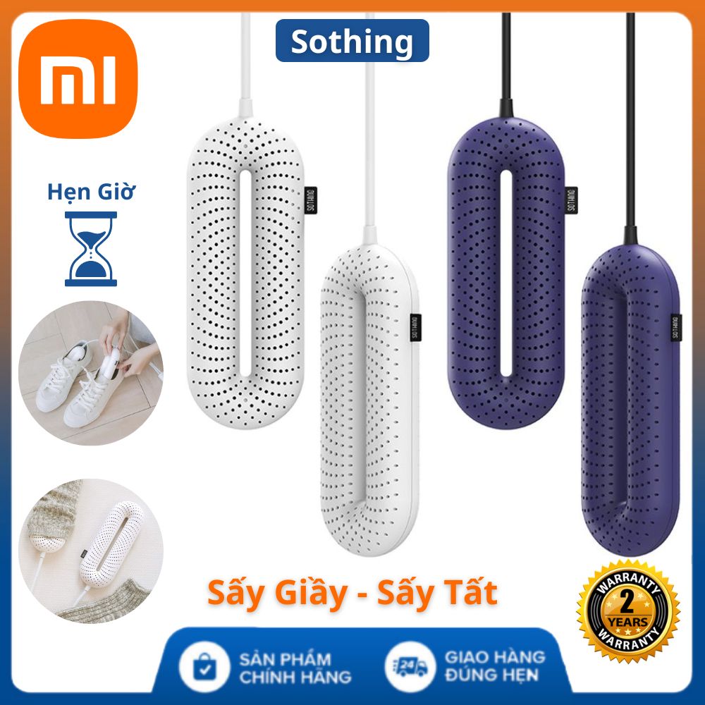Máy Sấy Giày Xiaomi Sothing Zero Shoes Driers Khử Mùi Diệt Khuẩn Cao Cấp Bằng Điện Loại To Sấy Giầy Shoes Drier - sấy tất ,vớ , giầy khử mùi hôi chính hãng - máy sấy giầy nội địa trung , máy sấy giầy giặt nhanh , máy khử mùi giày