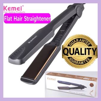 Máy Kẹp Ép Duỗi Thẳng Tóc 4 Mức Chỉnh Nhiệt Kemei KM 329