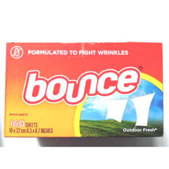 Giấy thơm quần áo Bounce Mỹ  160 tờ (MẪU MỚI) - Napieskin Cosmetics