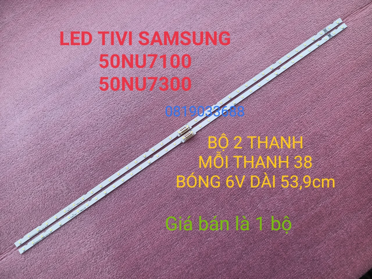 [HCM]THANH LED TIVI SAMSUNG 50NU7100 50RU7100 50NU7300 50RU7300 50RU7200 50NU7200 50NU7090 50RU7090 