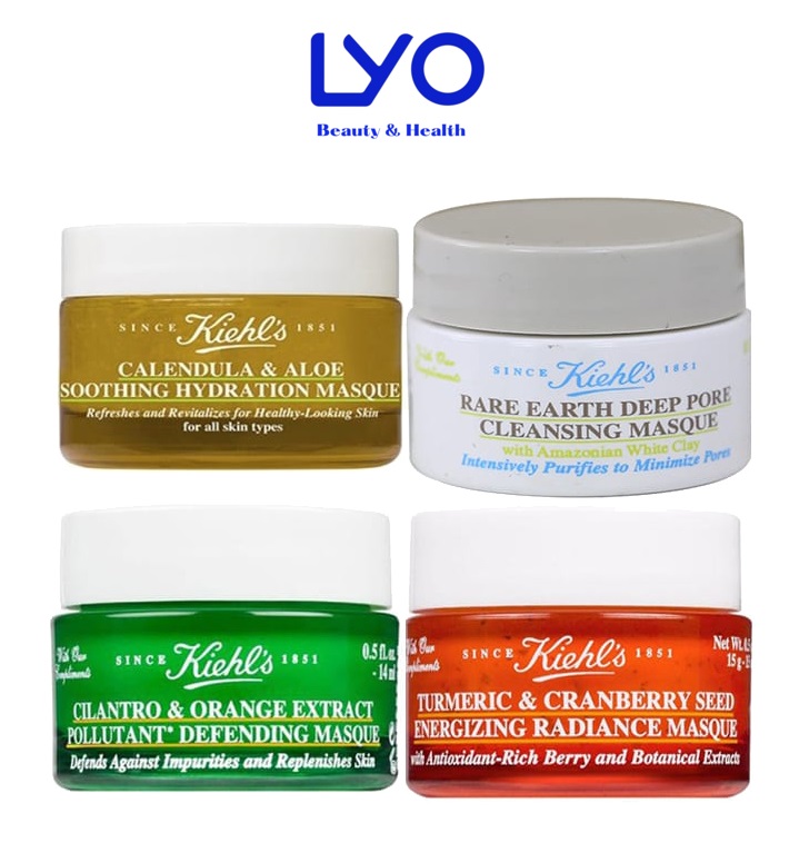 Mặt nạ dưỡng da đất sét nghệ hoa cúc ngò bơ Kiehl's 14ml