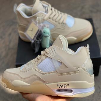 Giày thể thao jordan4 ow (ảnh thật + fullbox)