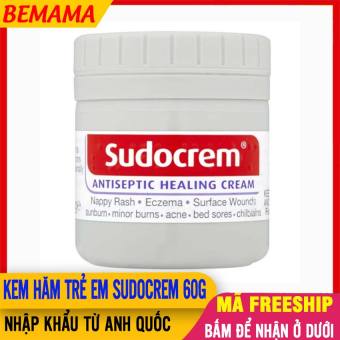 Kem Hăm Trẻ Em Sudocrem 60g Nhập Khẩu Chính Hãng - Kem chống Hăm Tã Cho Trẻ Sơ Sinh  Dùng An Toàn Cho Da Em Bé, kem hăm sudo, Kem Sudo, Hăm da trẻ em, Sudocrem 60g kem chống hăm đa năng - kem ham sudo - bemama 5017007601333