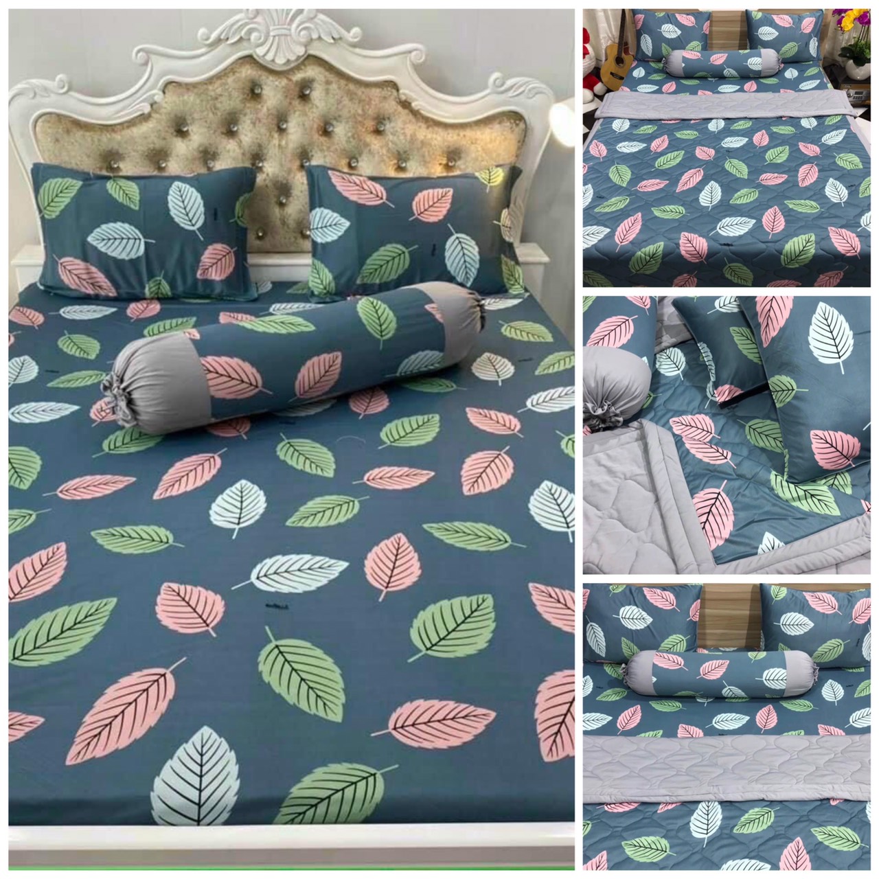 Bộ drap ga thun hq chất đẹp