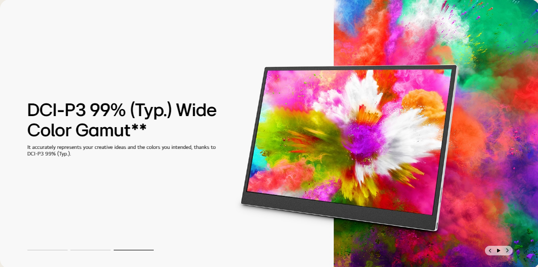 LG 16MR70 — 16" WQXGA IPS Display Portable Monitor · v16