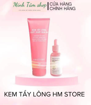 Kem Tẩy Lông Chiết Xuất Bơ HM STORE Chính Hãng 150 Gram Tặng Kèm Serum Triệt Lông Vĩnh Viễn  ( có quà tặng )