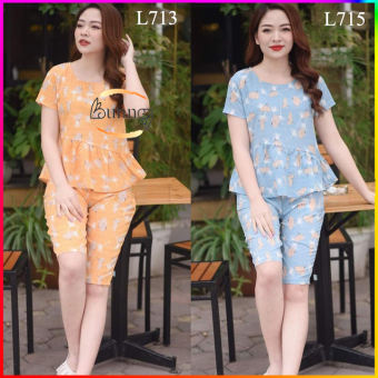 Quần áo nữ mặc ở nhà, Đồ bộ mặc nhà, đồ bộ lửng đẹp