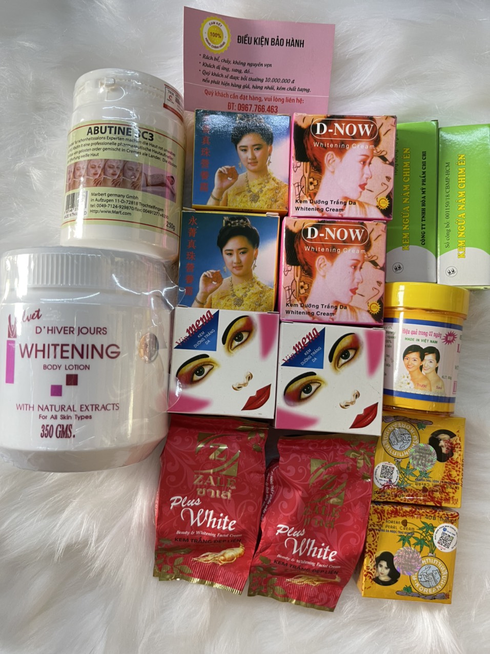 COMBO KEM TRỘN TRẮNG DA TOÀN THÂN CHÍNH HÃNG 02