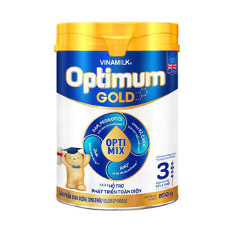 Sữa bột Vinamilk Optimum Gold 3 OPTI MIX 850g