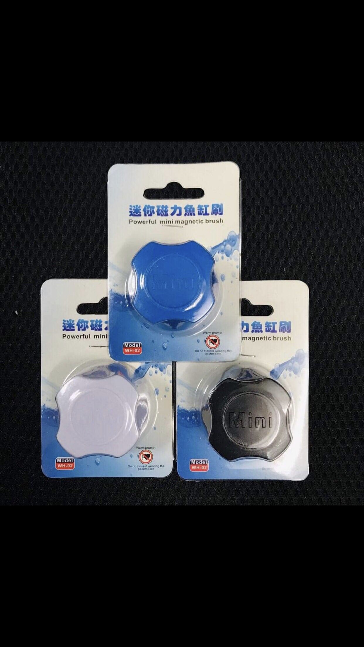 Hít nam châm mini chùi kính hồ cá cảnh , tiện ích và gọn gàng