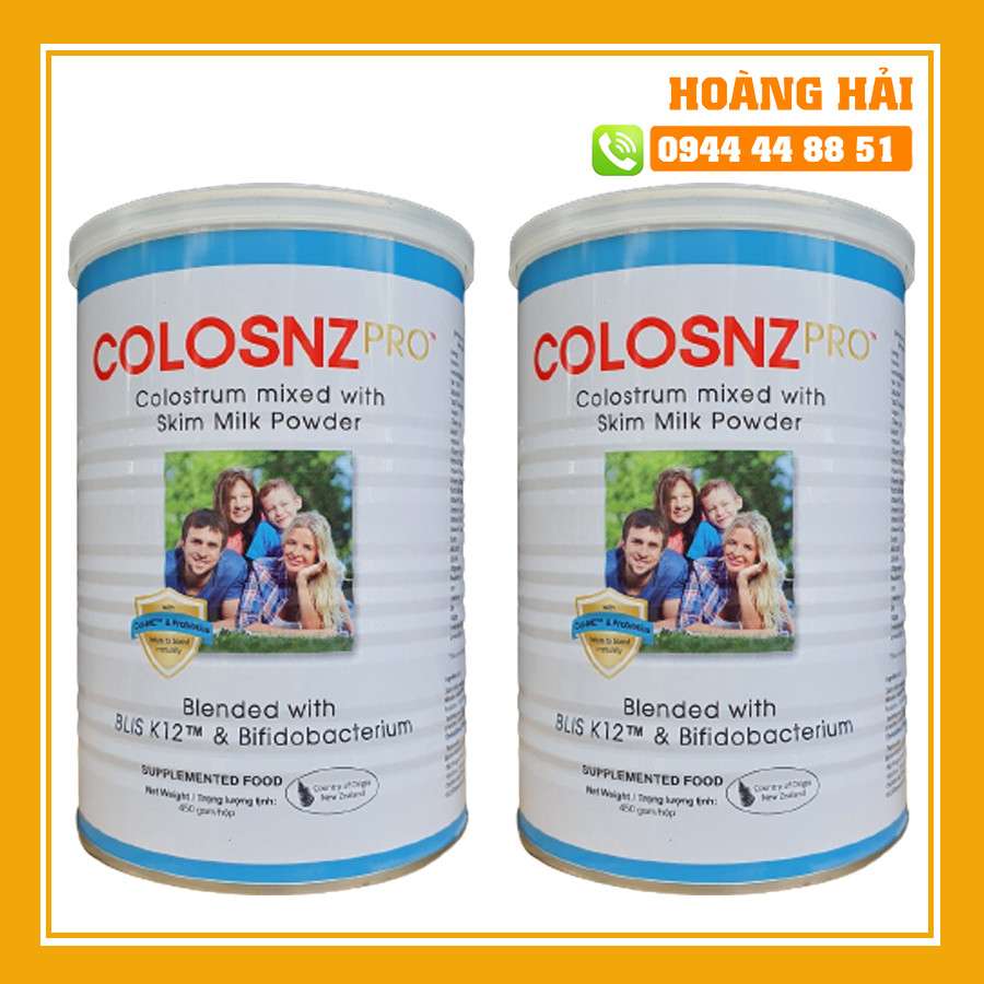 [Hoàn tiền 10%][CHÍNH HÃNG] [Combo 2 Hộp] Sữa Non Colosnz Colostrum New Zealand