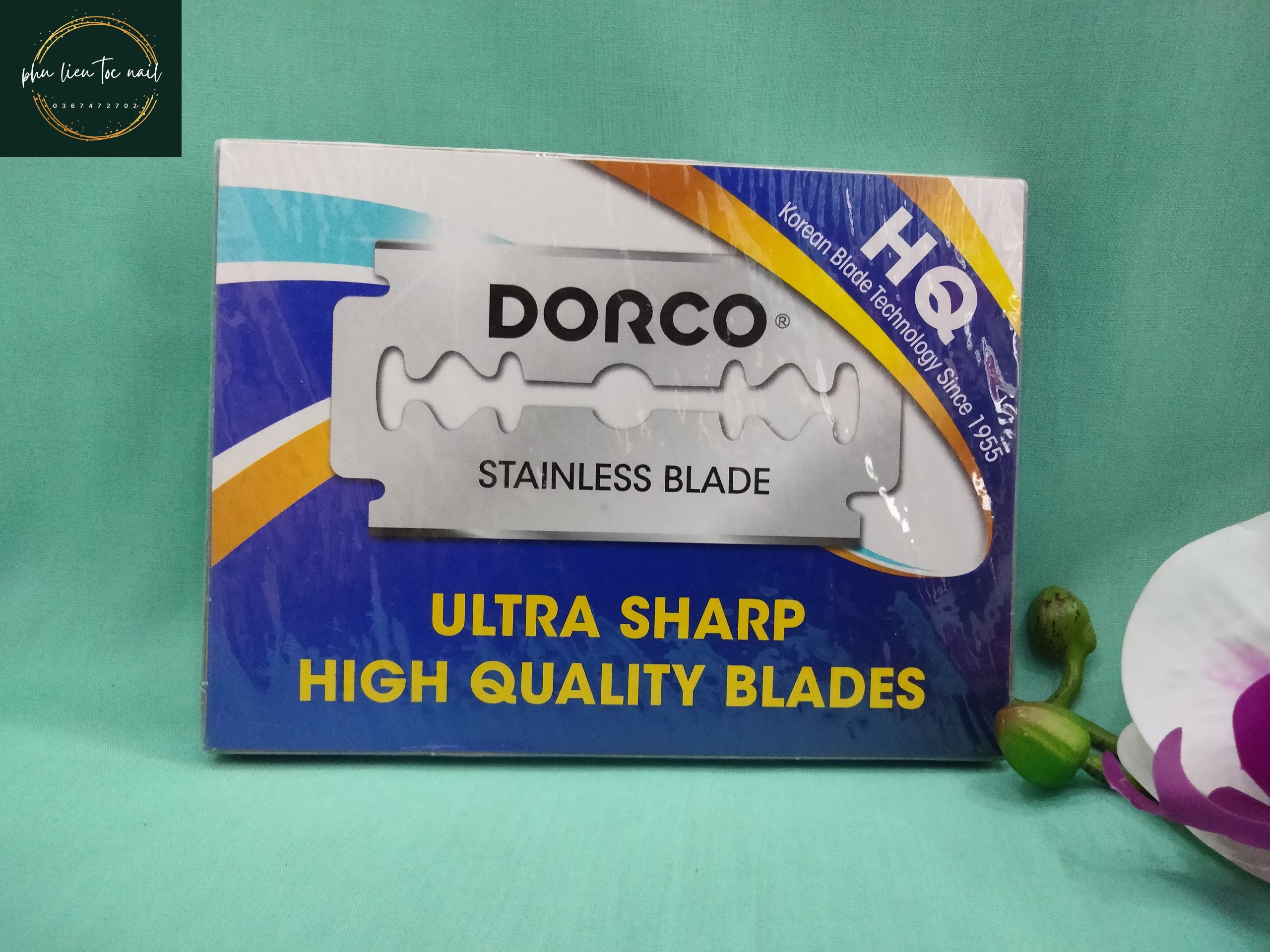 100 lưỡi lam dorco hq dùng để cạo râu - trường thọ, tđ