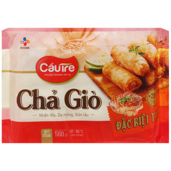Chả giò đặc biệt thịt Cầu Tre - Gói 500g
