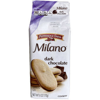 Bánh Milano Vị Socola Đen Pepperidge Farm (170g)