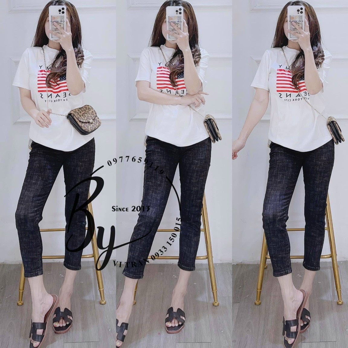 - màu trắng mẫu áo thun nữ freesize hot hit mã t2