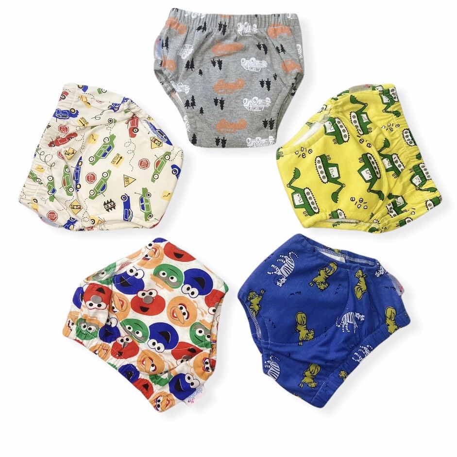 Quần bỏ bỉm vải siêu thấm hút riokids