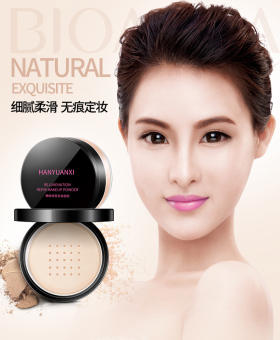 Phấn phủ kiềm dầu không màu HANYUANXI dạng bột hàng nội địa Trung TIDO