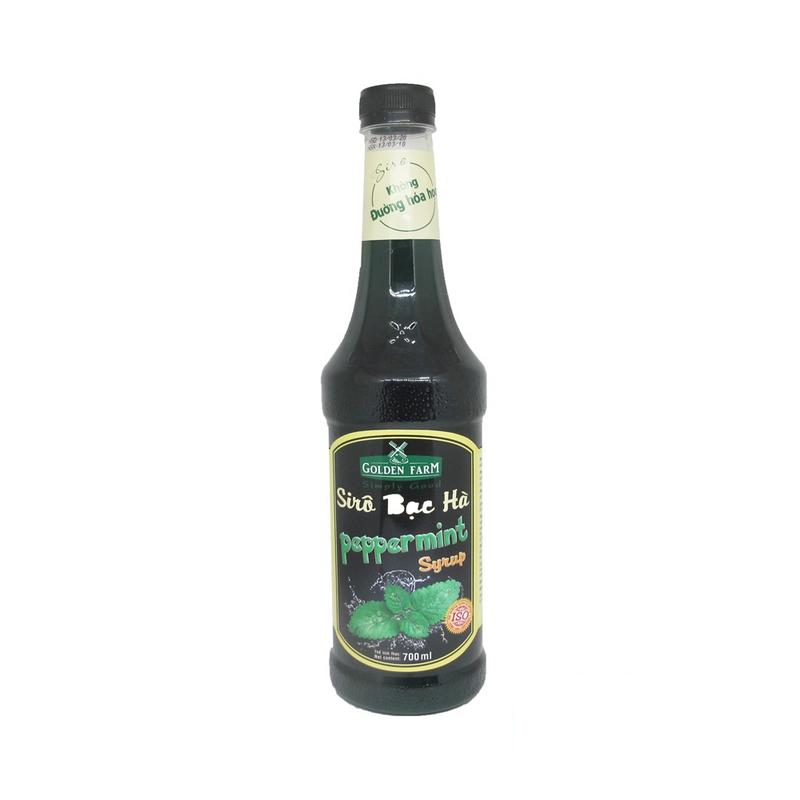 Siro bạc hà golden farm – 700ml