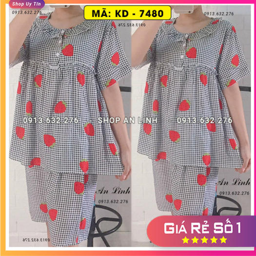 Đồ bộ bầu vải lanh mát lạnh