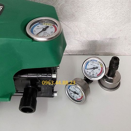 ĐỒNG HỒ ĐO ÁP LỰC NƯỚC MÁY XỊT RỬA CAO ÁP - PHỤ KIỆN MÁY RỬA XE