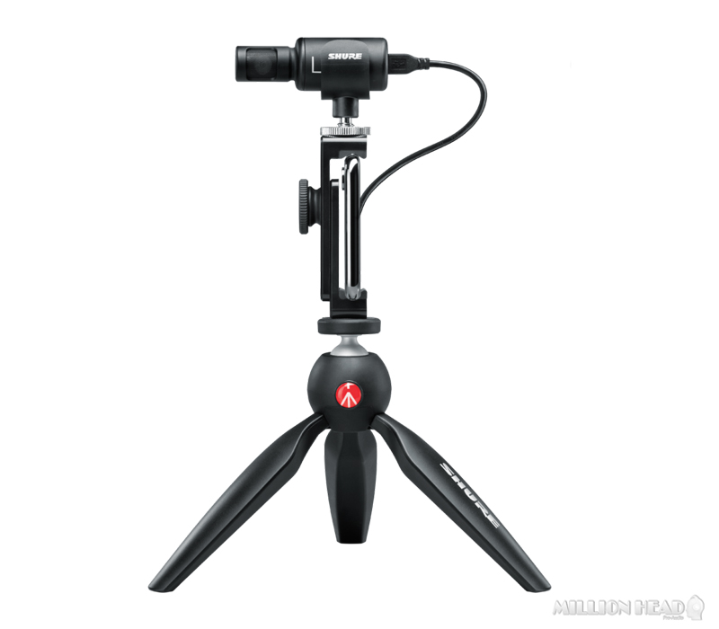 SHURE : MV88+ Video Kit by Millionhead (ชุดเครื่องมือสำหรับ Microphone รุ่น MV88+ เชื่อมต่อ กล้อง,โทรศัทพ์ สามารถใช้ได้ทั้ง Mac/Pc.) ราคา 16,800 บาท*ส่งฟรี