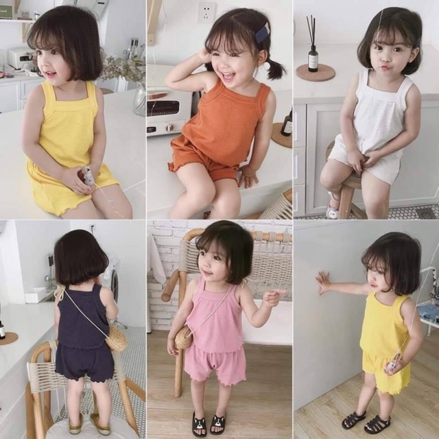 HOT HÈ | BỘ 2 DÂY CHẠY VIỀN SIÊU XINH CHO BÉ 8-18KG SHOP BEECOW