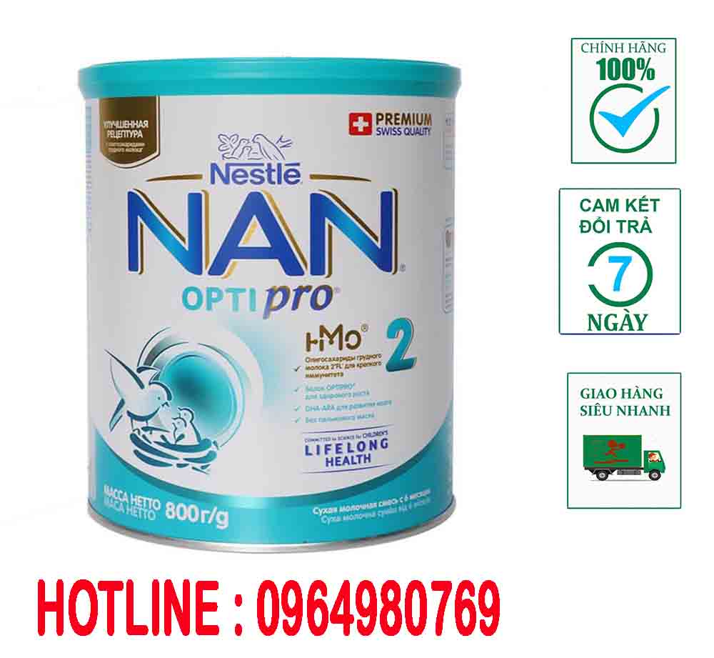 Sữa nan nga số 2 800g optipro