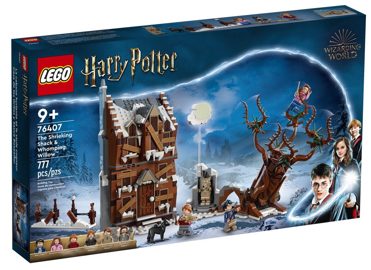 ของเล่นตัวต่อเสริมทักษะ LEGO แฮร์รี่ พอตเตอร์ กระท่อมร้องไห้และวิลโลว์หวือหวา 76407 ราคา 4,790 บาท*ส่งฟรี