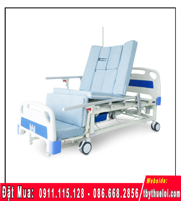 [Hàng Nhập Khẩu] Giường Bệnh Nhân Đa Năng Chạy Điện - Giường Y Tế - Giường Chăm Bệnh Nhân Liệt