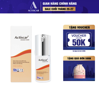 Kem Xoá Mờ Sẹo Chuyên Làm Mờ Sẹo Thâm / Rỗ / Lõm Actiscar 20G