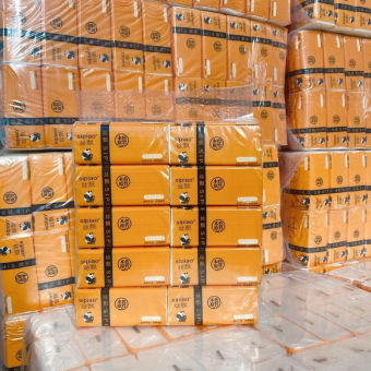 Combo 2 bịch giấy gấu trúc màu trắng (20 gói) - Giấy gấu trúc