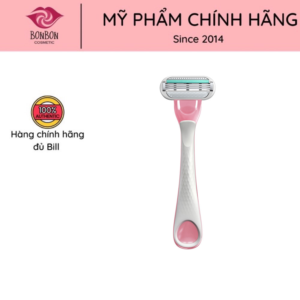 Dao cạo lông 3 lưỡi gillette venus sensitive plus mượt và êm bonboncosmetic
